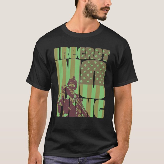 T-shirt Je Regrette Rien 1 (Devant)