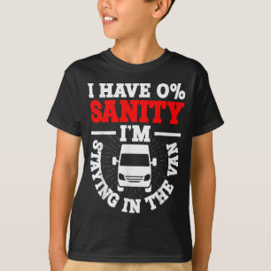 T-shirt Je reste dans le van Phasmophobia drôle d'homme fe