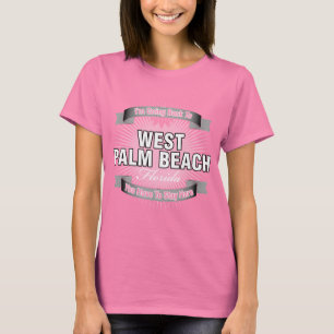 T-shirt Je retourne à (West Palm Beach)