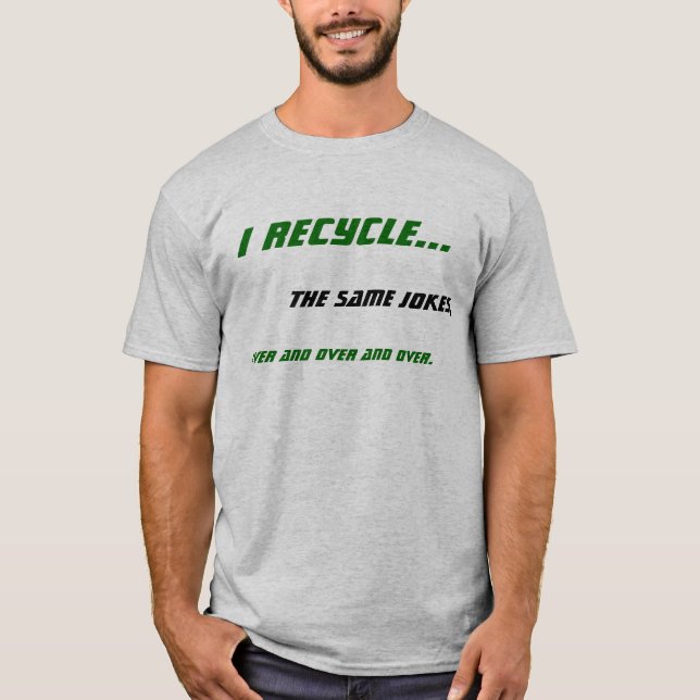 T-shirt Je réutilise… (Devant)