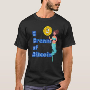 T-shirt Je Rêve De Bitcoin Ethereum Cryptomonnaie Genie B