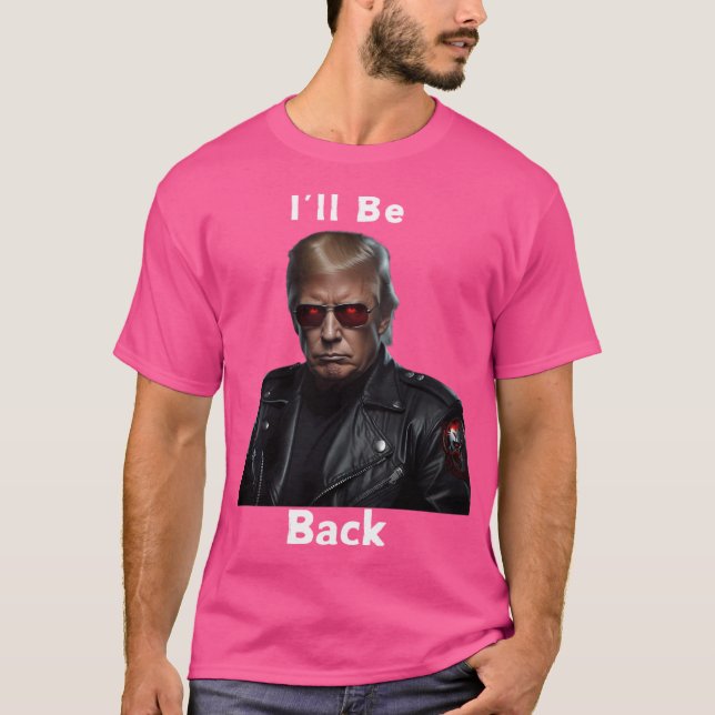 T-shirt Je Reviendrai Trump (Devant)