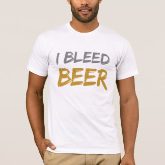 T-shirt Je saigne la bière