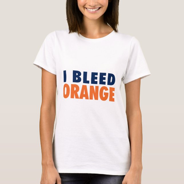T-shirt Je saigne l'orange (Devant)