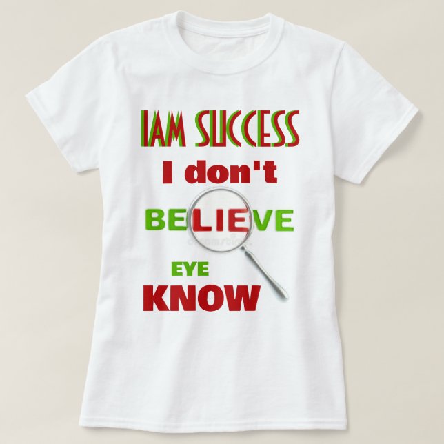T-SHIRT JE SAIS (Design devant)