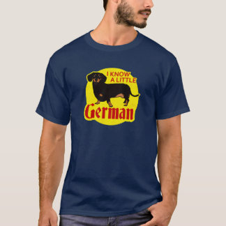 T-shirt Je sais allemand