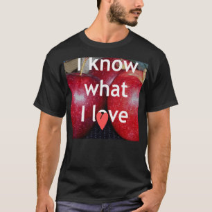 T-shirt "Je sais ce que j'aime" – Conception sur le thème