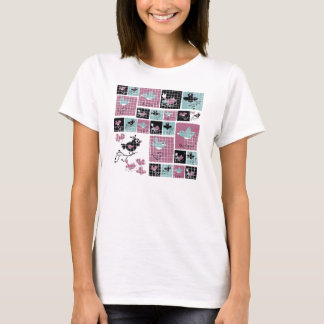 T-shirt Je sais pourquoi l'oiseau mis en cage chante