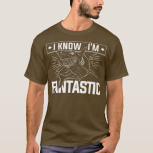T-shirt Je sais que je suis fantastique biologie marine sc