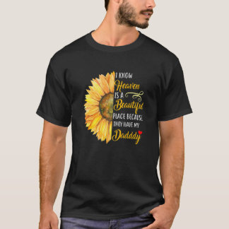 T-shirt Je Sais Que Le Ciel Est Un Beau Endroit Où Ils Ont