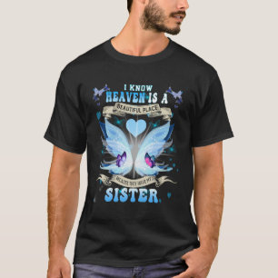 T-shirt Je Sais Que Le Ciel Est Un Beau Endroit Parce Que 