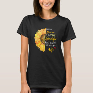 T-shirt Je Sais Que Le Ciel Est Un Beau Endroit Parce Qu'I