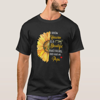 T-shirt Je Sais Que Le Ciel Est Un Beau Endroit Parce Qu'I