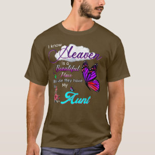 T-shirt Je Sais Que Le Ciel Est Un Beau Endroit Parce Qu'I