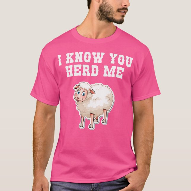 T-shirt Je Sais Que Tu M'Encens Drôle Mouton Amer Mouton F (Devant)