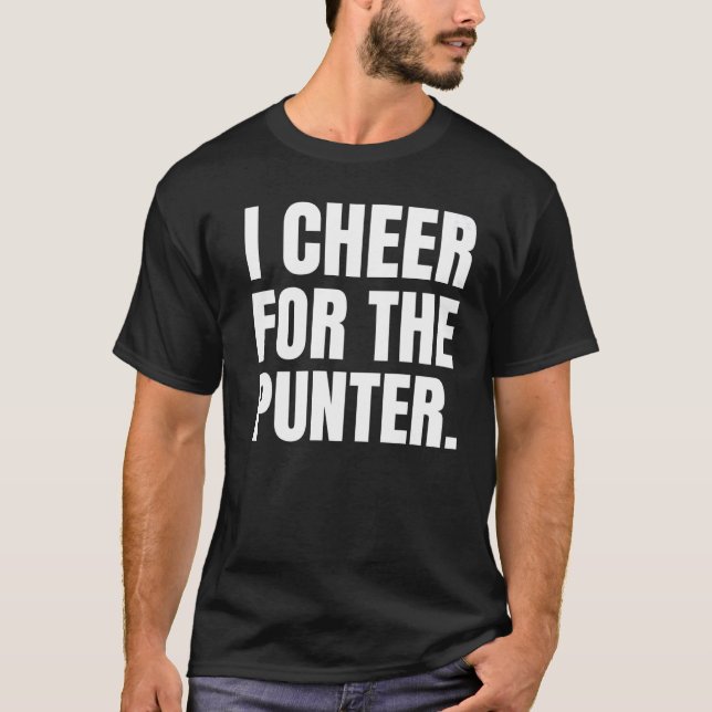 T-shirt Je Salue Le Punter 16 (Devant)