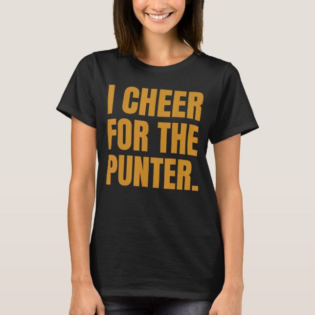 T-shirt Je Salue Le Punter 21 (Devant)