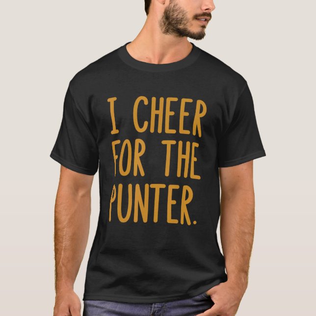 T-shirt Je Salue Le Punter 5 (Devant)