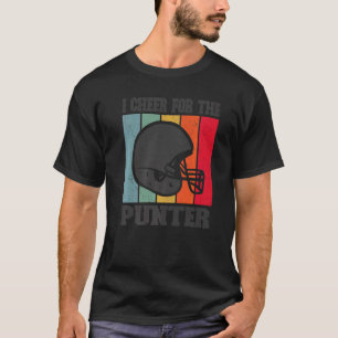 T-shirt Je Salue Pour Le Football Punter 1