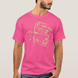 T-shirt Je Saute D'Avion Pour Les Hommes Qui Plongent En C
