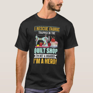 T-shirt Je Secourt Tissu Trappé Dans La Boutique De Planch
