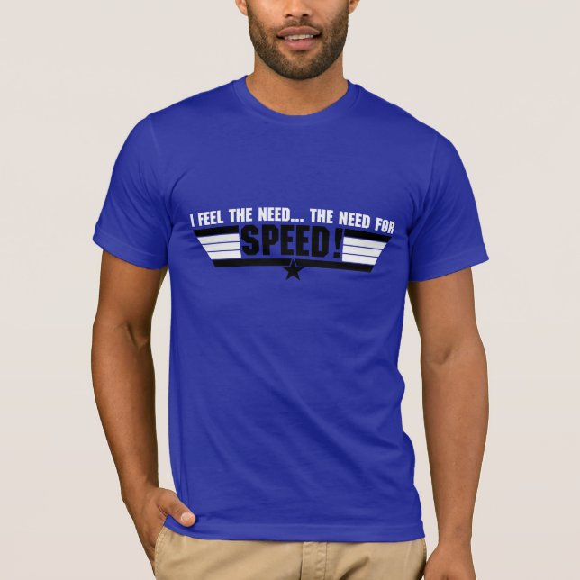 T-shirt Je sens le besoin… (Devant)