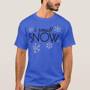 T-shirt Je Sens Neige Drôle Cadeaux De Vacances De Moins D