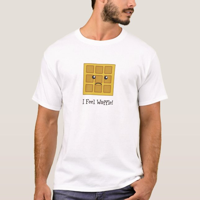 T-shirt Je sens Waffle ! (Devant)