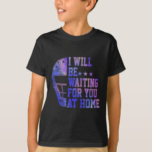T-shirt Je serai à la maison en attendant de vous vendre S