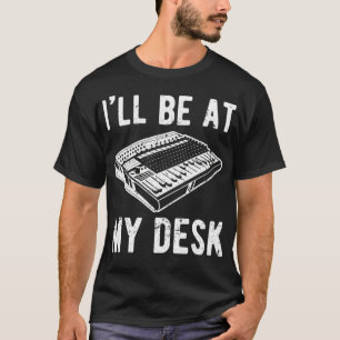 T-shirt Je serai à mon bureau Sound Guy Studio Ingénieur D