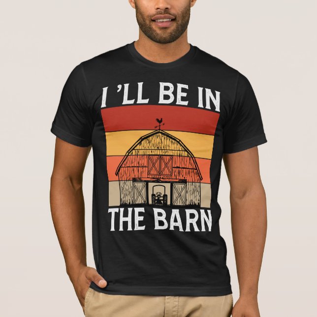 T-shirt JE Serai Dans La Grange    (Devant)