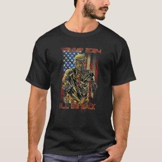 T-shirt Je serai de retour Donald Trump T Shirt