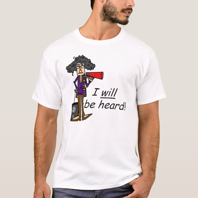 T-shirt JE serai entendu (Devant)