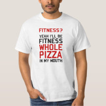 Je serai Fitnees Pizza entière dans ma bouche