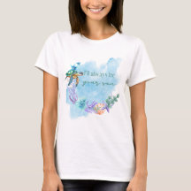 Je serai toujours ta mer - tee-shirt maman
