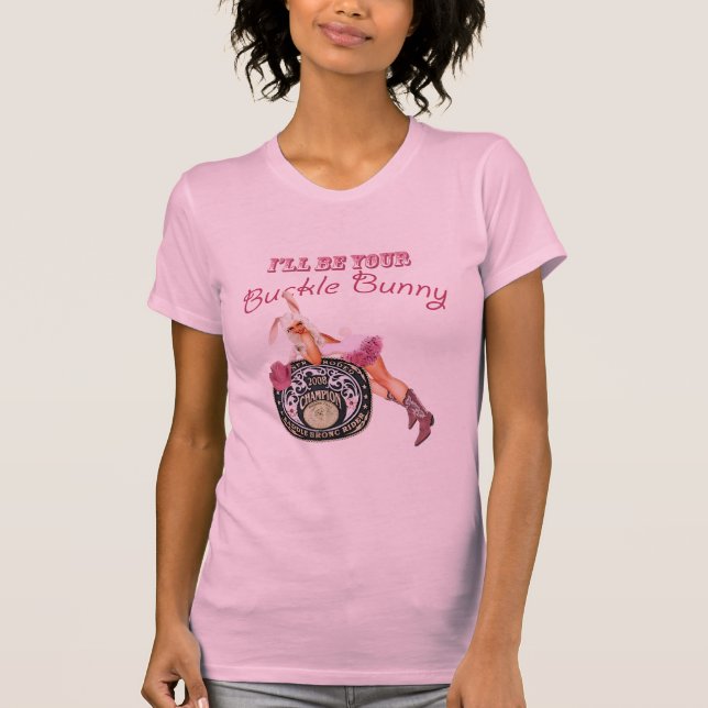 T-shirt Je serai votre lapin de boucle (Devant)