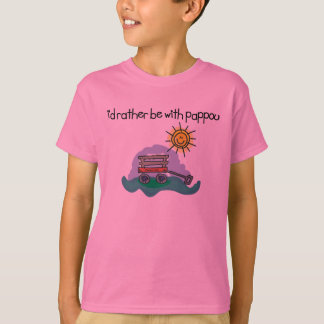 T-shirt Je serais plutôt avec Pappou