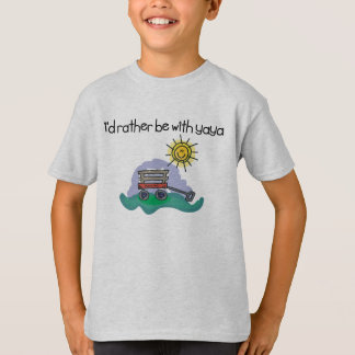 T-shirt Je serais plutôt avec YaYa