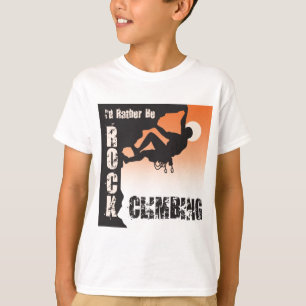 T-shirt Je serais plutôt escalade de roche