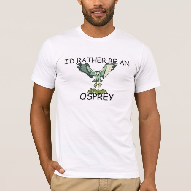 T-shirt Je serais plutôt un balbuzard (Devant)