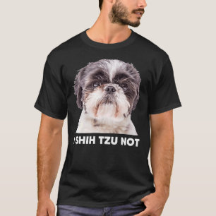 T-shirt Je Shih Tzu Non