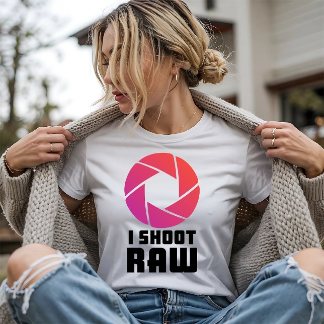 T-shirt Je Shoote en Raw (Créateur téléchargé)