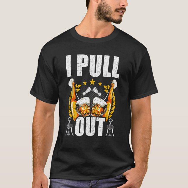 T-shirt Je Sors Barman Barmaid (Devant)