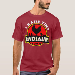 T-shirt Je Soulève De Petits Dinosaures Amateurs De Poule