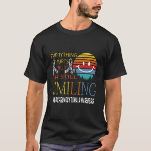 T-shirt Je Souriais Encore Pheochromocytoma Sensibilisatio