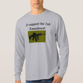 T-shirt Je soutiens le 2ème amendement