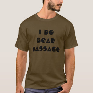 T-shirt Je soutiens le massage