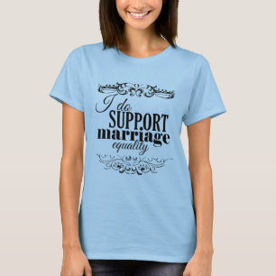 T-shirt Je soutiens l'égalité du mariage -.png