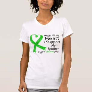 T-shirt Je soutiens mon frère de tout mon coeur