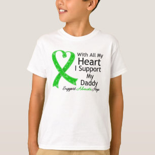 T-shirt Je soutiens mon papa de tout mon coeur